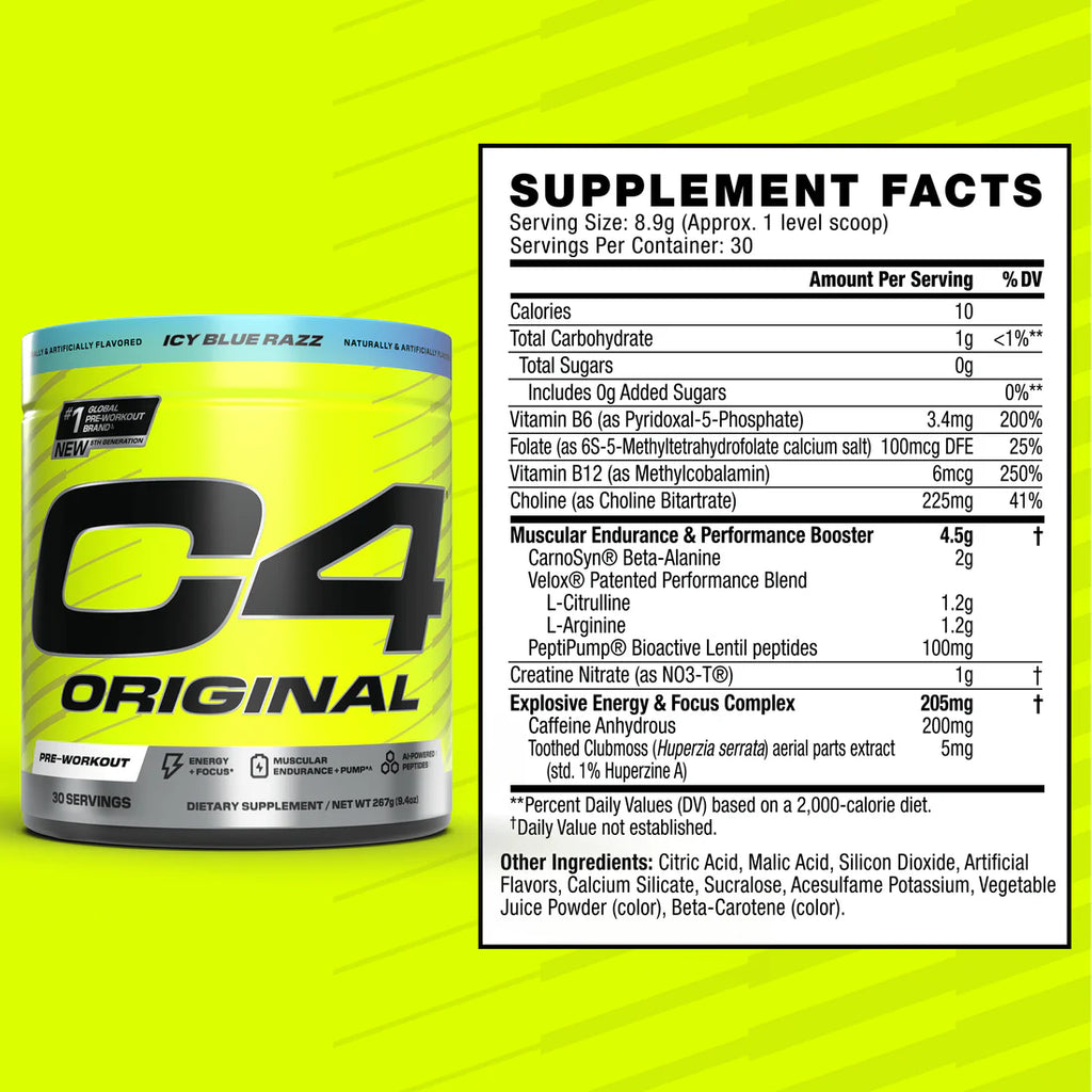 Cellucor C4 Original Pre-Workout – 30