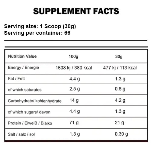 Kevin Levrone Gold Whey – 2 KG (66 Servings)