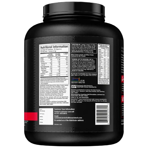 MuscleTech Nitro-Tech Whey Gold – 2.28 KG (69 Servings)